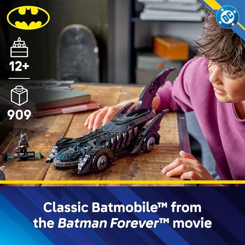 LEGO DC Batman: Batman Forever Batmobile Kids Toy - Building & Learning Toy for Girls & Boys, Ages 12+ - Model Car with Minifigure Included - Gift Idea for Birthdays - 76304 - image 2