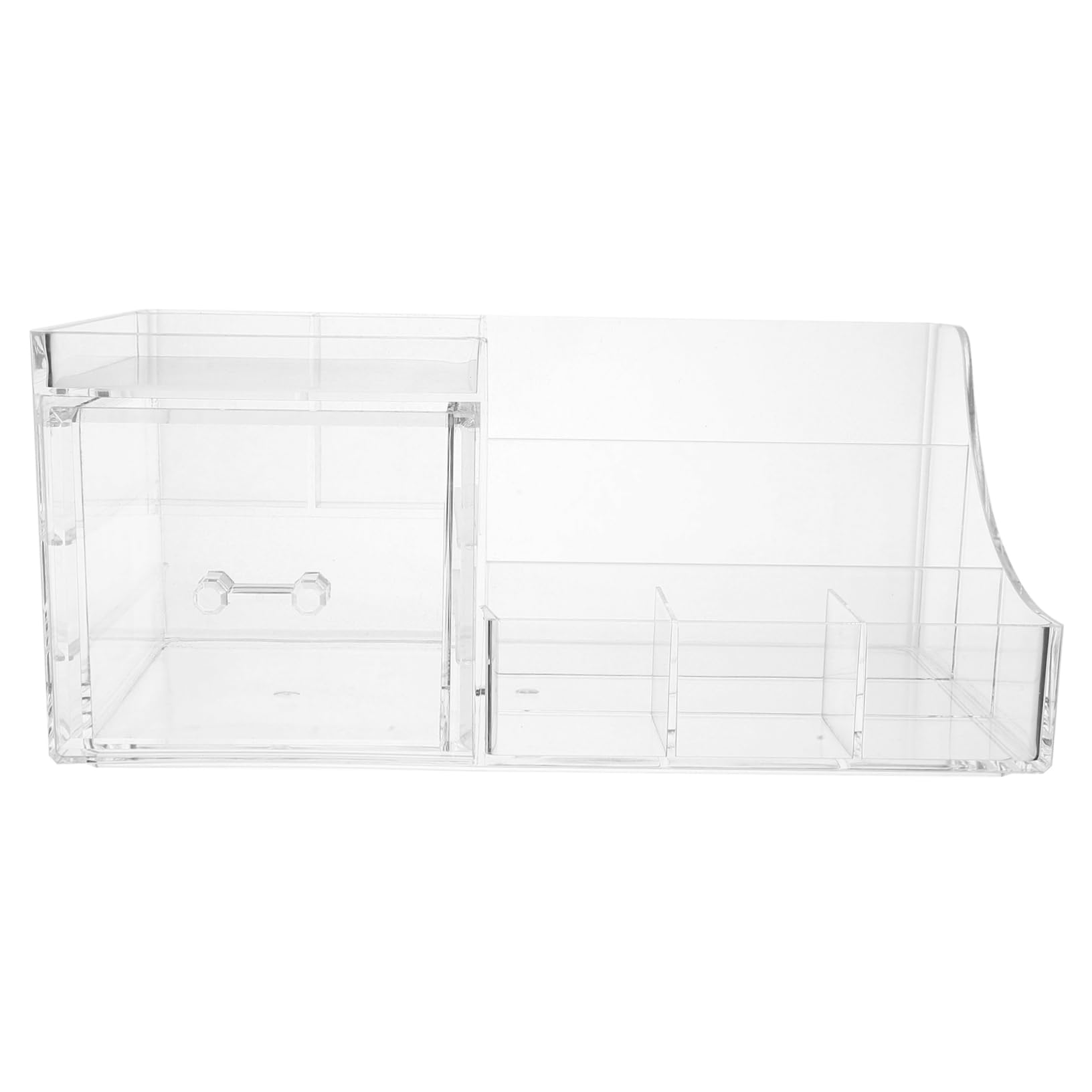 Mikinona Kosmetik Organizer mit Mehreren Schubladen aus Ps Platzsparend und Übersichtlich für Schminktisch und Make Up Aufbewahrung | Transparentes Design, für Schminktisch und Schmuck, Schlichtes Stilvolles Format