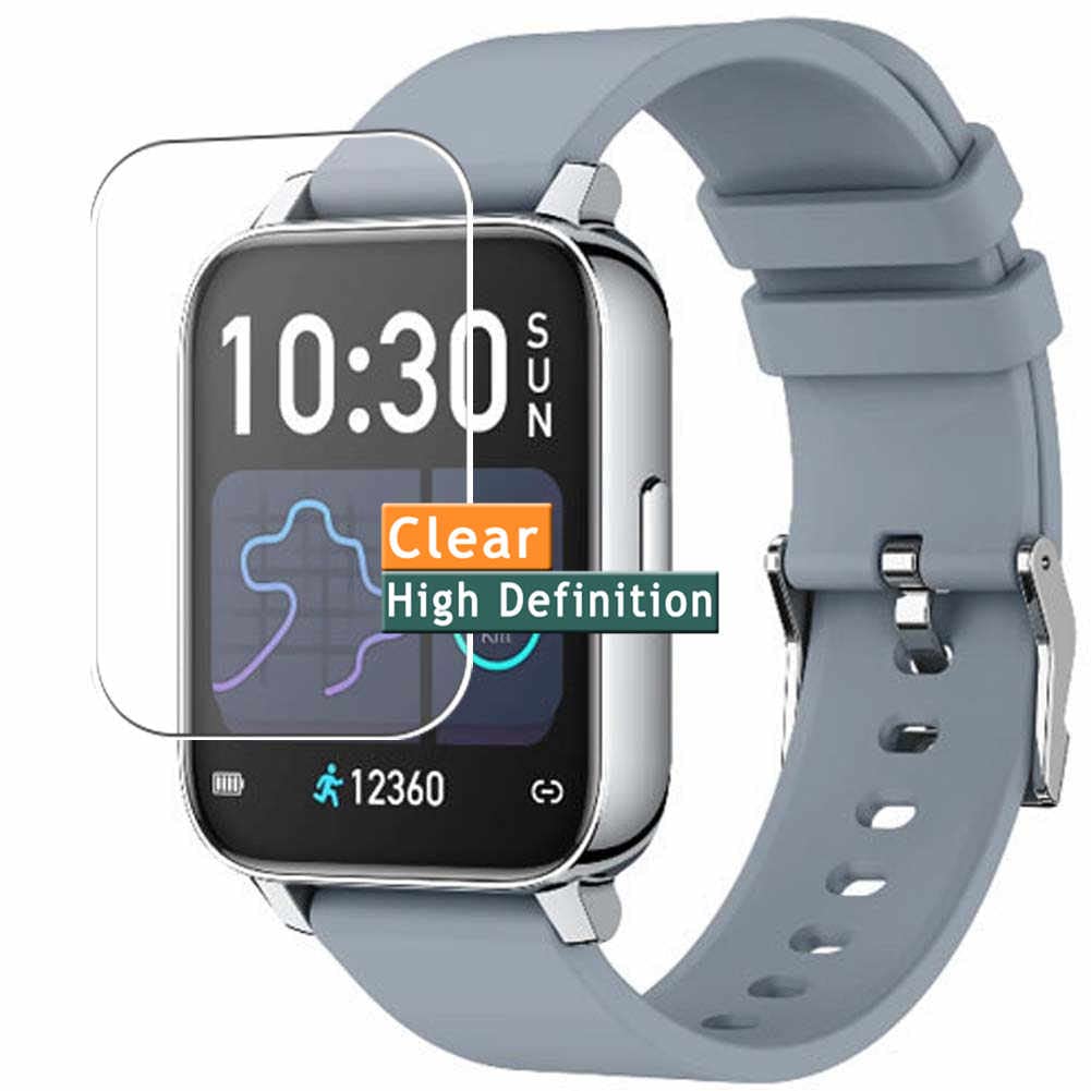 Vaxson 3-Pack Screen Protector, compatible with Togala P36 P36A 1.69" Smartwatch Smart Watch, TPU Guard Film Protectors Sticker [NOT Tempered Glass] New