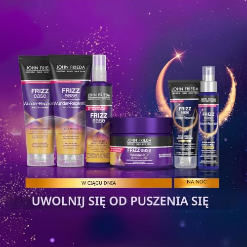 John Frieda Wunder-reparation Night Wunder spray nawilżający – pojemność: 100 ml – seria Frizz Ease – do cienkich włosów