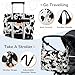 Tenot Diaper Bag Tote, Baby Bag Travel Diaper Tote Bag with Pacifier Case, Cute Maternity Hospital Baby Stylish Diaper Tote for Mom Dad Medium Size, Cow Print