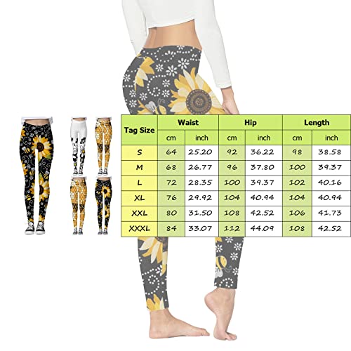 Leggings For Women Butt Lift Tummy Control Sporty Leggings Independence Day 4Th Of July American Flag Patriotic Tights(K#White,X-Large) #TOP3