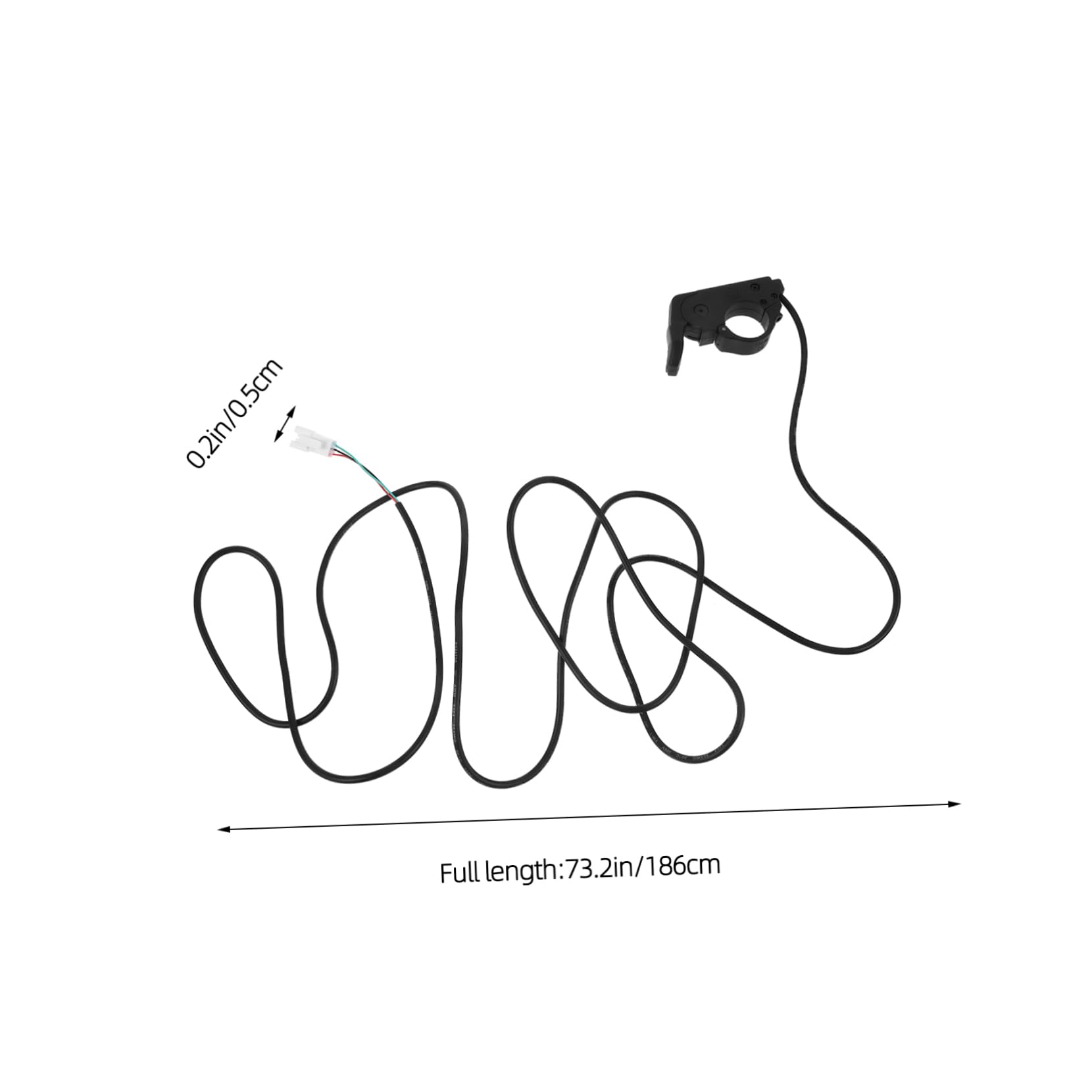 Gatuida 5pièces Accélérateur De Pouce Électrique pour Vélo Et Trottinette Contrôleur De Vitesse De Rechange pour Scooter Commande Confortable Et Fiable