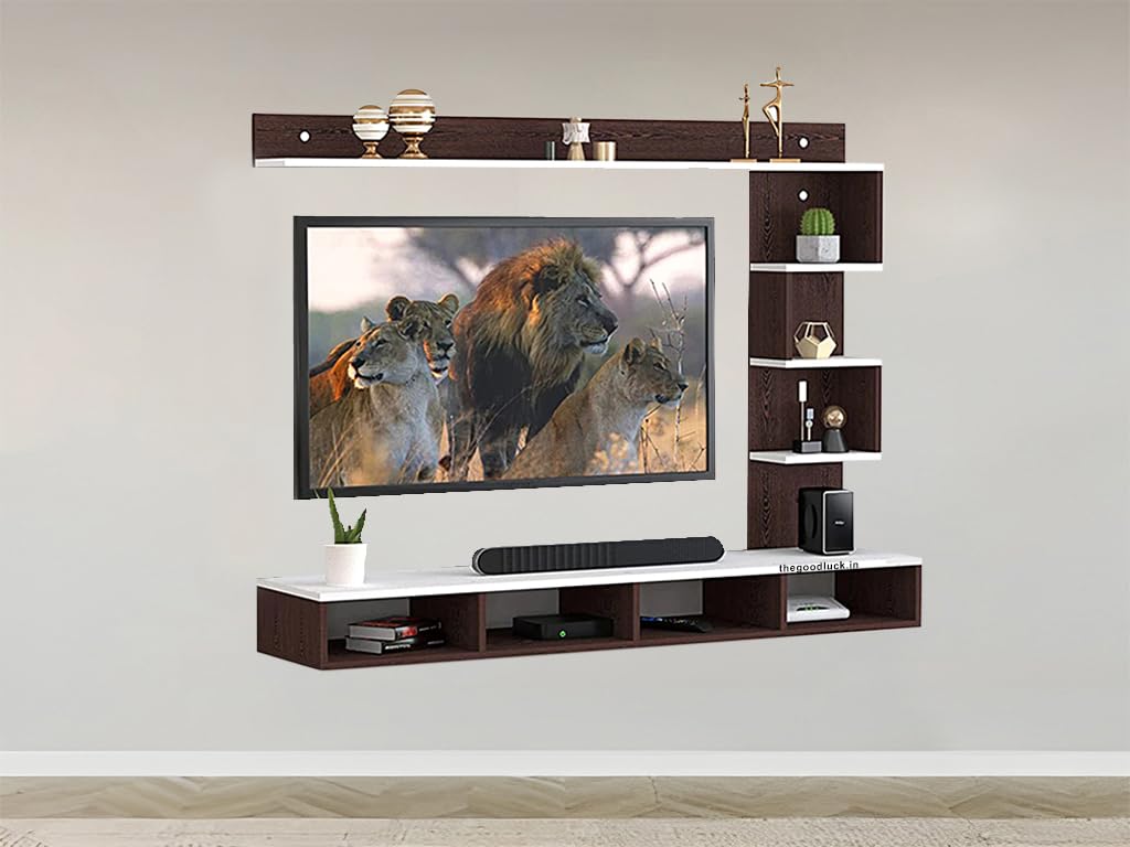 Ankit Crafts Engineered Wood TV Unit TV Cabinet TV Showcase TV Stand TV Entertainment Unit tv Panel tv Wall Unit - DIY (56-65 Inches)-image-5