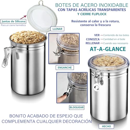 Mejores review On-line Bidones cierre hermético los mejores 5. 26 Imagen adicional