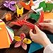 Imagen de Papel de origami 240 hojas, 20 colores brillantes