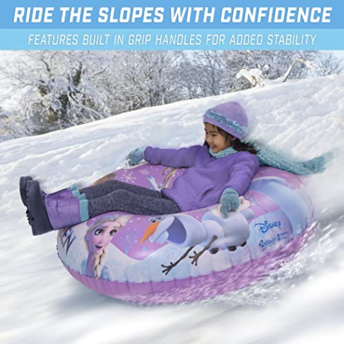 Gofloats Winter Snow Tube - Inflatable Sled For Kids And Adults (Choose From Unicorn, Disney's Frozen, Ice Dragon, Polar Bear, Penguin, Flamingo) #TOP2