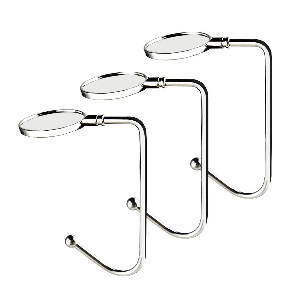 NANEEZOO 3PCS Christmas Stocking Holders, Mantel Hooks Hanger Grip Clips for Christmas Fireplace Hanging Decoration White, Red, Green