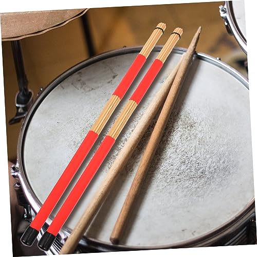 Set de baquetas y escobillas para percusión con bolsa miniatura 2