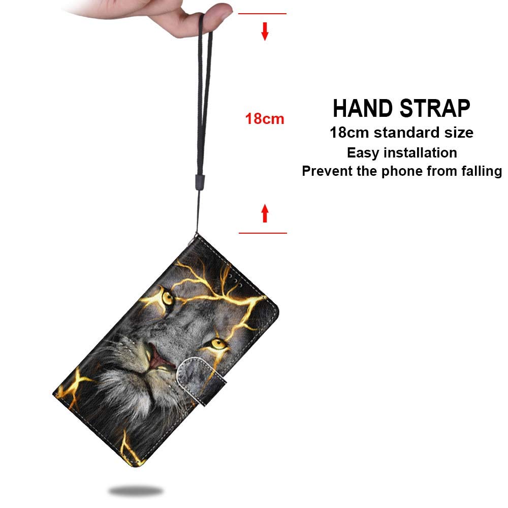 Custodia Portafoglio In Pelle PU Con Stampa Gatto E Albero Per Huawei P9 Lite – Flip Cover Antiurto Con Slot