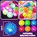 Sensory Light Up Bouncy Balls - Sensory Toys for Kids with Autism Toys for 3-4 5-7 8-12 Gifts for Boys Girls Spiky Stress Balls Novelty Noisemaker Toys Easter Basket Stuffers