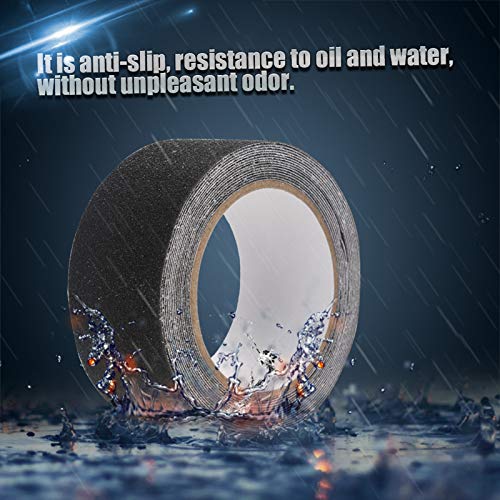 anti slip tape 165ft 2inch non slip pvc tape safety tape for stair step floor safety decor black