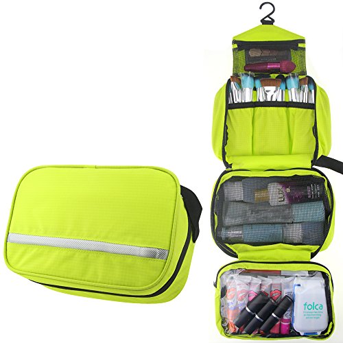 MLMSY Toiletry Bag/Cosmetic Case Toiletry Travel Bags Hanging Cosmetic Pouch Cosmetic Organizers(Grass Green)