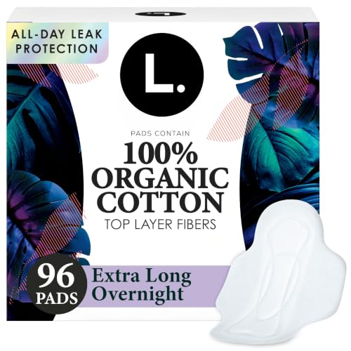 L. Ultra Thin Pads for Women, Overnight...