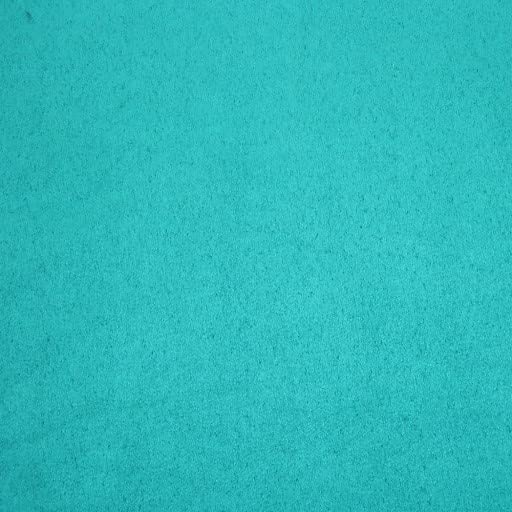 Fabric Mart Direct Turquoise Blue Faux Suede Fabric by The Yard, 42 inches or 107 cm Width, 1 Yard Blue Suede Fabric, Solid Faux Suede Upholstery Fabric, Curtain Wholesale Faux Suede Fabric