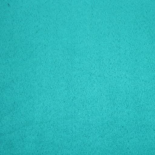 Fabric Mart Direct Turquoise Blue Faux Suede Fabric by The Yard, 42 inches or 107 cm Width, 1 Yard Blue Suede Fabric, Solid Faux Suede Upholstery Fabric, Curtain Wholesale Faux Suede Fabric