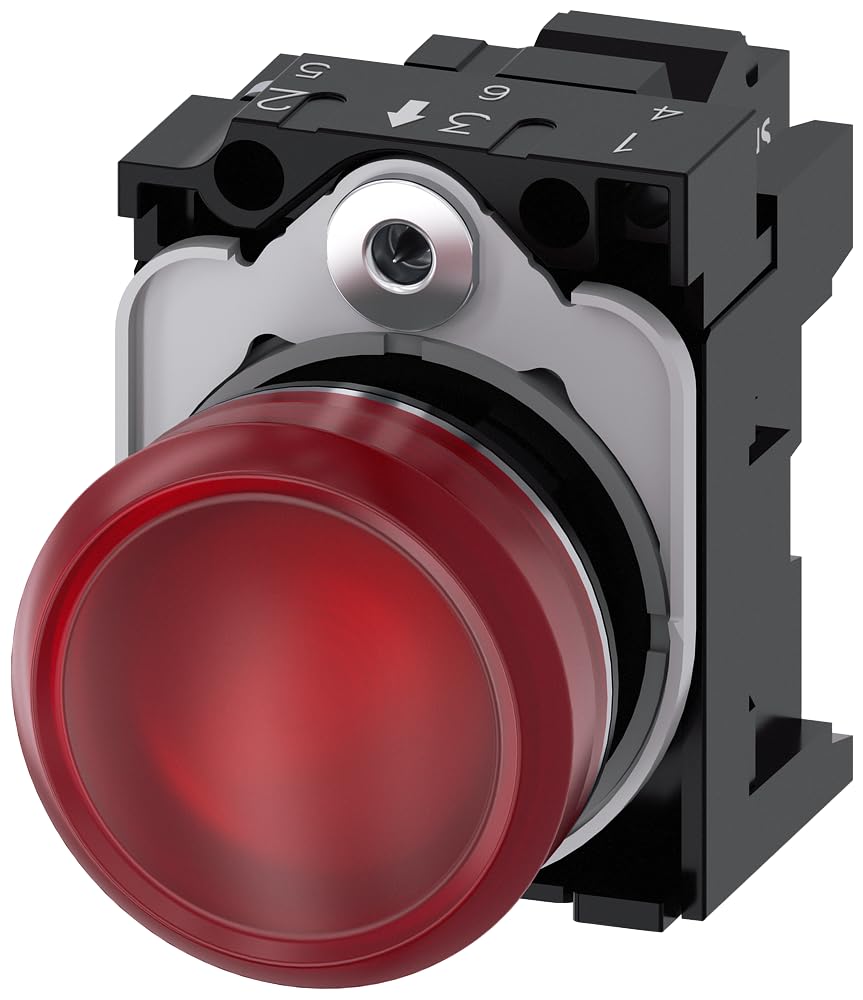 Lampe de signalisation Siemens Sirius ATC LED rouge pour pupitre