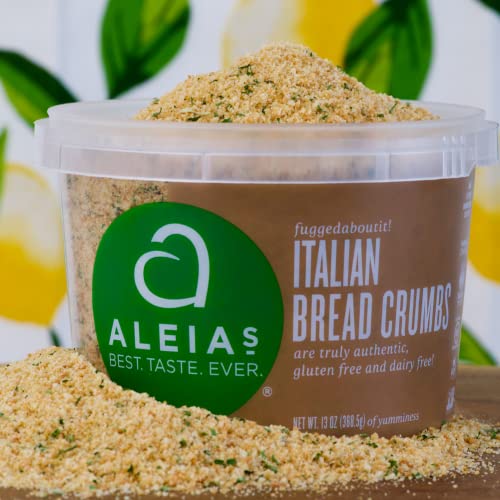 Aleias Best. Taste. Ever. Aleia'S Best. Taste. Ever. Italian Bread Crumbs – 13 Oz / 2 Pack - Authentic Taste, Breading For Gluten Free Recipes thumb #4