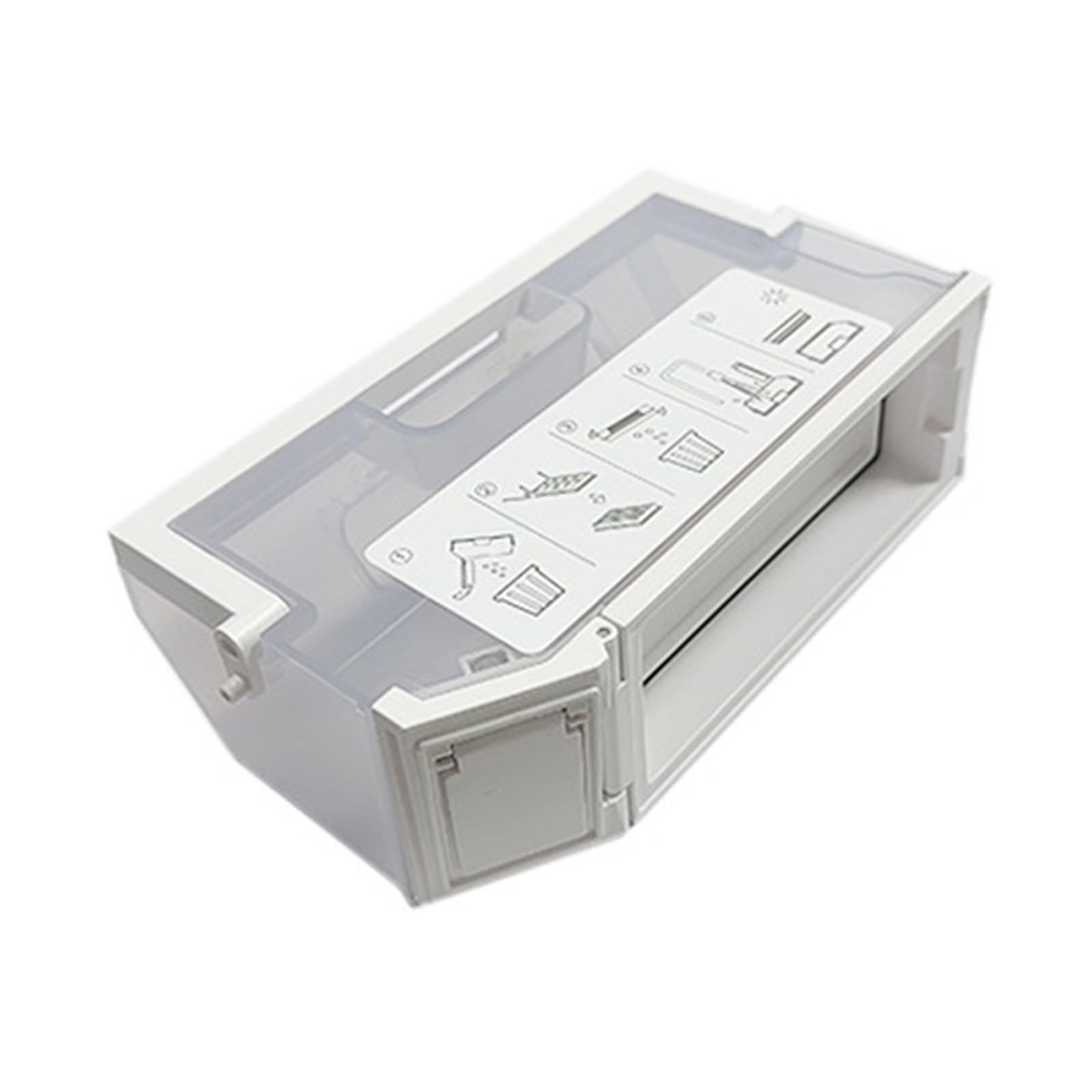 UKDNAEUF Sweeping Robot Dust Box Trash Bin Replacement Accessories. Compatible for Deebot X2 / X2 Omni / X2 Pro