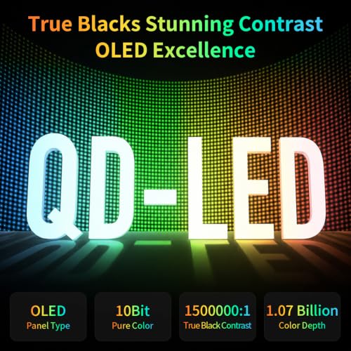 Image of Deco Gear 27 inch 4K UHD QD-OLED Gaming Monitor, 240Hz, 0.03ms GTG, 3840x2160
