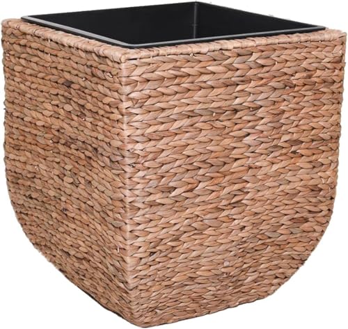 VIVANNO Pflanzkübel Pflanzgefäß Blumentopf Wasserhyazinthe Asia 30 Natur