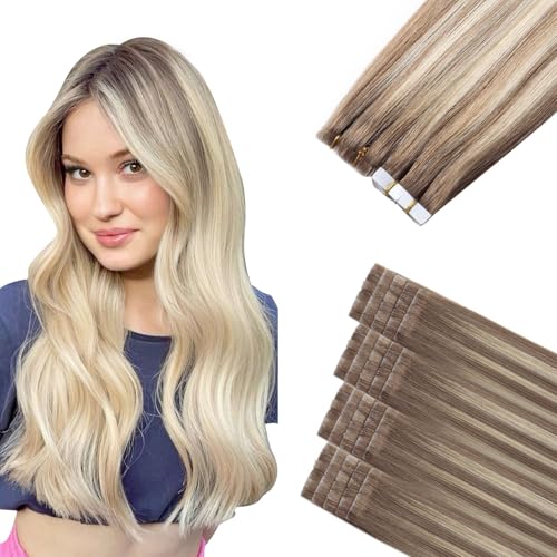 Image of Sindra Invisi Edge Tape in Hair Extensions Human Hair