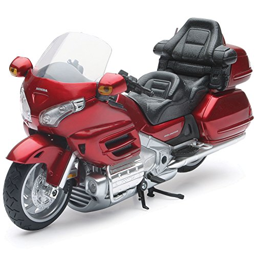 1:12 Scale Honda Gold Wing 2010 Red Diecast Motorcycle Model