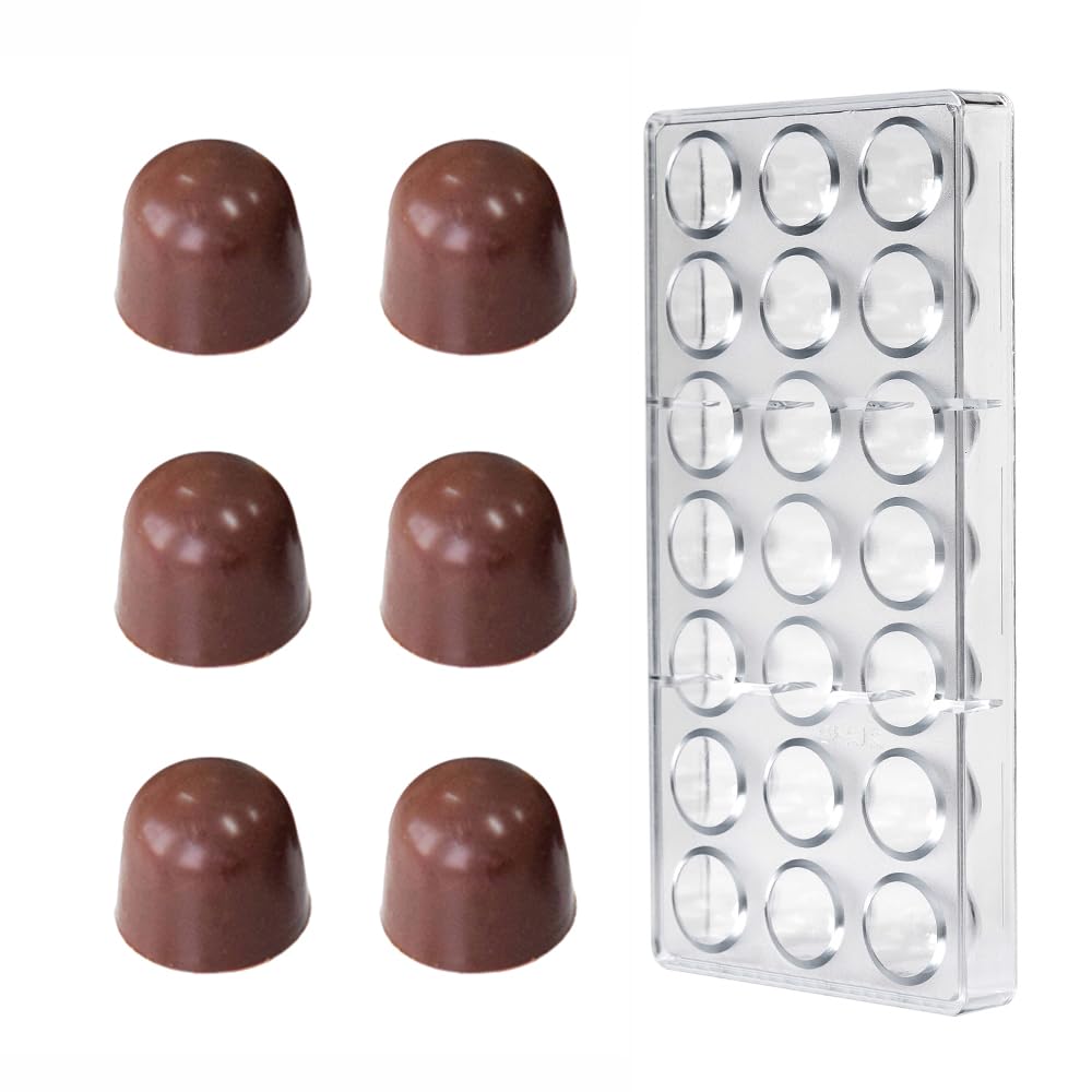 Amazon.com: Polycarbonate Small Domed Bullet Shape Chocolate Mold