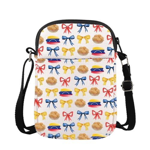JXGZSO Venezolana Shoulder Bag Venezuela Crossbody Bag Venezuela Trip Souvenir Gift