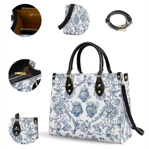 Bolso Satchel para Mujer Our Lady of Grace en PU cuero miniatura 5