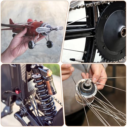 10 Stück 200 mm x 2 mm Edelstahl 304 Metallstange Rundstäbe Metallstäbe Rundstahl für DIY Handwerk Modellprojekt