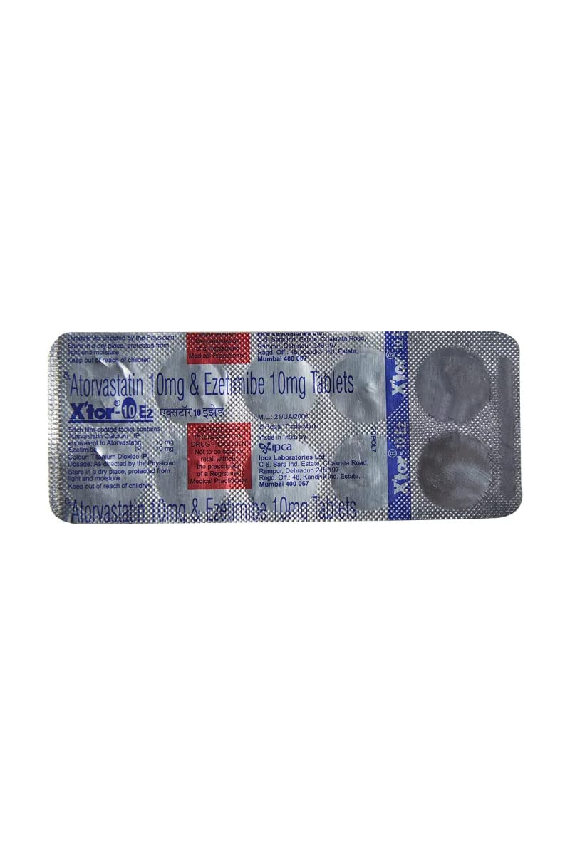 X Tor EZ 10 MG - Strip of 10 Tablets