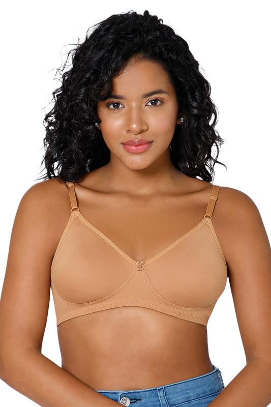 intimacy lingerie Intimacy Women's T-Shirt Bra Non-Padded Seamless Non-Wired Everyday T-Shirt Bra for Women Medium Coverage Daily Use Bra Thin & Adjustable Strap-picture-13