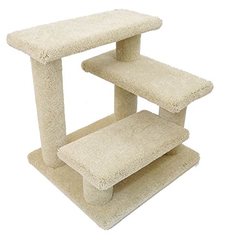 New Cat Condos Solid Wood Pet Stairs, Large