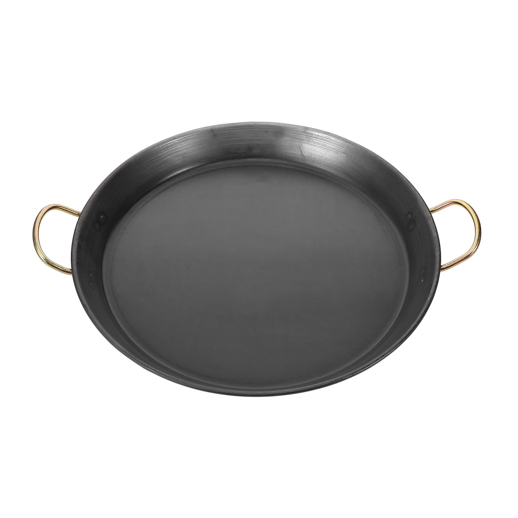 Poêle à crêpes et œufs 36 cm en fer pour cuisine maison et barbecue