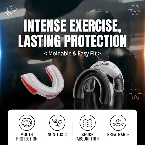 Embouchure de sport supérieure thermoformable pour boxe et combat