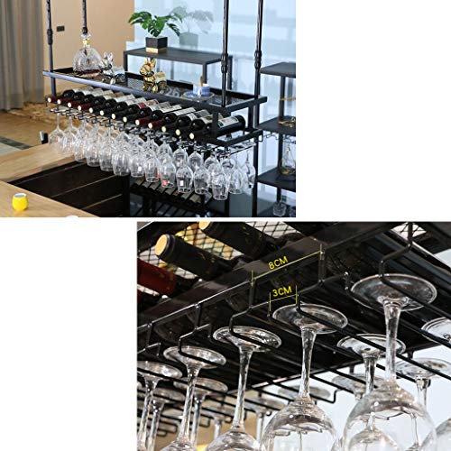 Soporte para botellas de vino 2 niveles de hierro miniatura 4