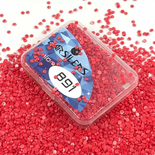 Carsilers Diamond Painting Beads 891,Diamonds Painting Accessories Replacement for Missing Drills,Diamond Beads Replacement Drills Gems Stones,Round,About 3500pcs