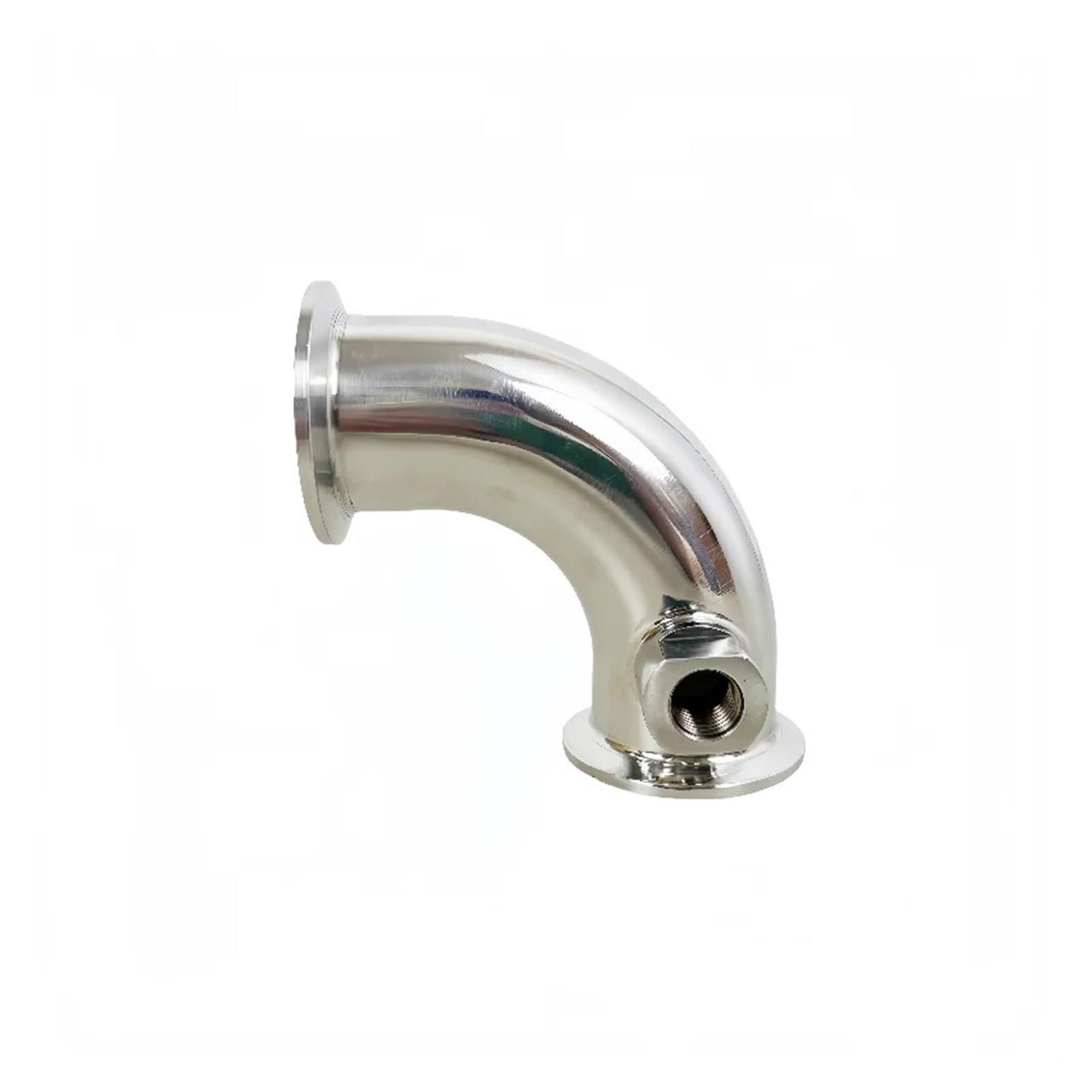 Curvatura del tubo a tre morsetti da 1,5/2 pollici a 90 con raccordo for a gomito filettatura femmina 1/4"(2inchOD64mm)