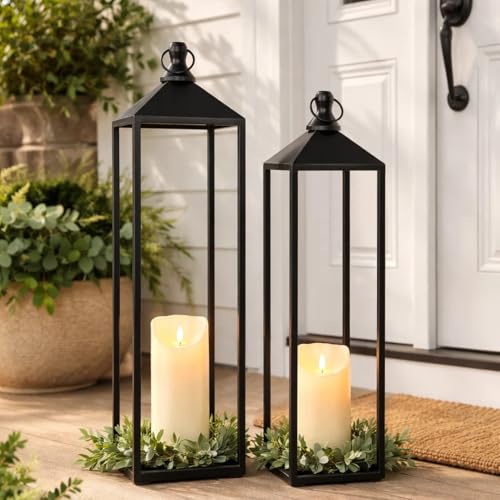 22'' 19'' Large Lanterns Decorative Outdoor...
