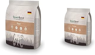 Venandi Animal Premium Trockenfutter für Katzen, Rind,getreidefrei mit viel frischem Fleisch, 300 g & Premium Trockenfutter für Katzen, Lamm,getreidefrei mit viel frischem Fleisch, 300 g product image