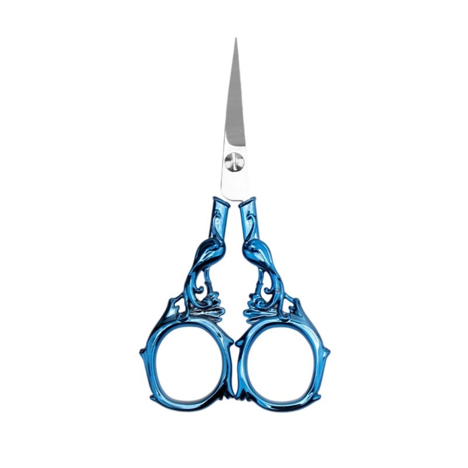 Jtqyfi D Portable Antique Esign Stainless Steel Craft Scissors Shears Cutting For Embroidery Threa An Home Ecoration Vintage Engrave Embroidery Scissors