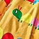 Catherine Lansfield Kuschelige Fleece-Decke für Kinder, Raupe, 130 x 170 cm, hell