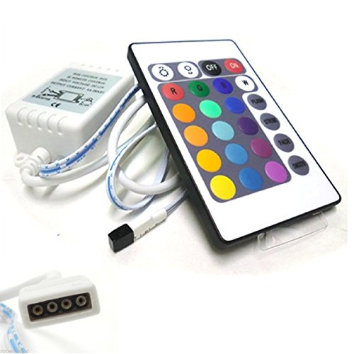 GadgetsForYou! Pilote de contrôle de bande LED Rgb 2a - 6 A Alterna Effet stroboscopique Flash Atténue