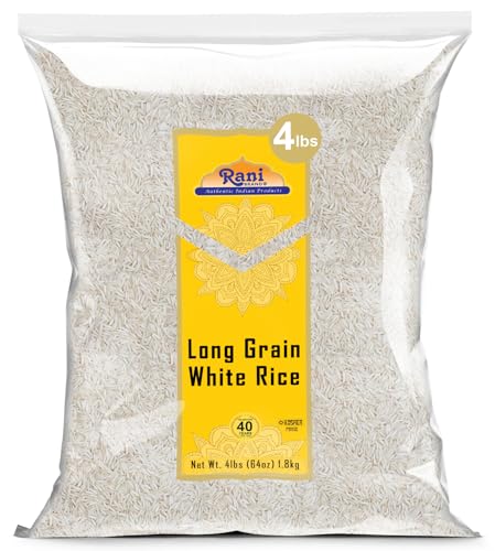 Rani Long Grain White Rice 64oz (4lbs) 1.81kg Bulk ~ All Natural | Gluten Friendly | Vegan | Non-GMO...