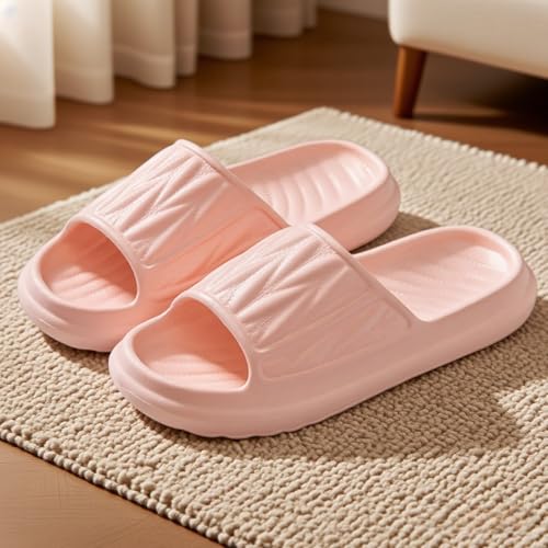 Non Slip Shower Sandals for Men Women Quick Dry Open Toe House Slides Unisex Bathroom Slippers for Indoor Outdoor Beach Travel Use