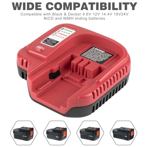 Dongpucun BDFC240 18V 14.4V 12V 9.6V 24V Nicd Nimh Battery Hpb18 Hpb18-Ope Hpb14 Hpb12 Hpb96 Hpb24 Black And Decker 18V Battery Charger thumb #3