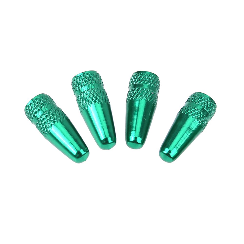Ianify Stylish Aluminium Valve Cap for Bicycle Presta Valve - 4 Pieces