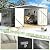 MNLR 10x14 FT Large Metal Storage Shed, Waterproof Outdoor Tool Shed with Lockable Double Hinged Door, Reinforced Frame Structure, Sloped Roof & Vents for Lawn Mower, Bikes & Patio Gear