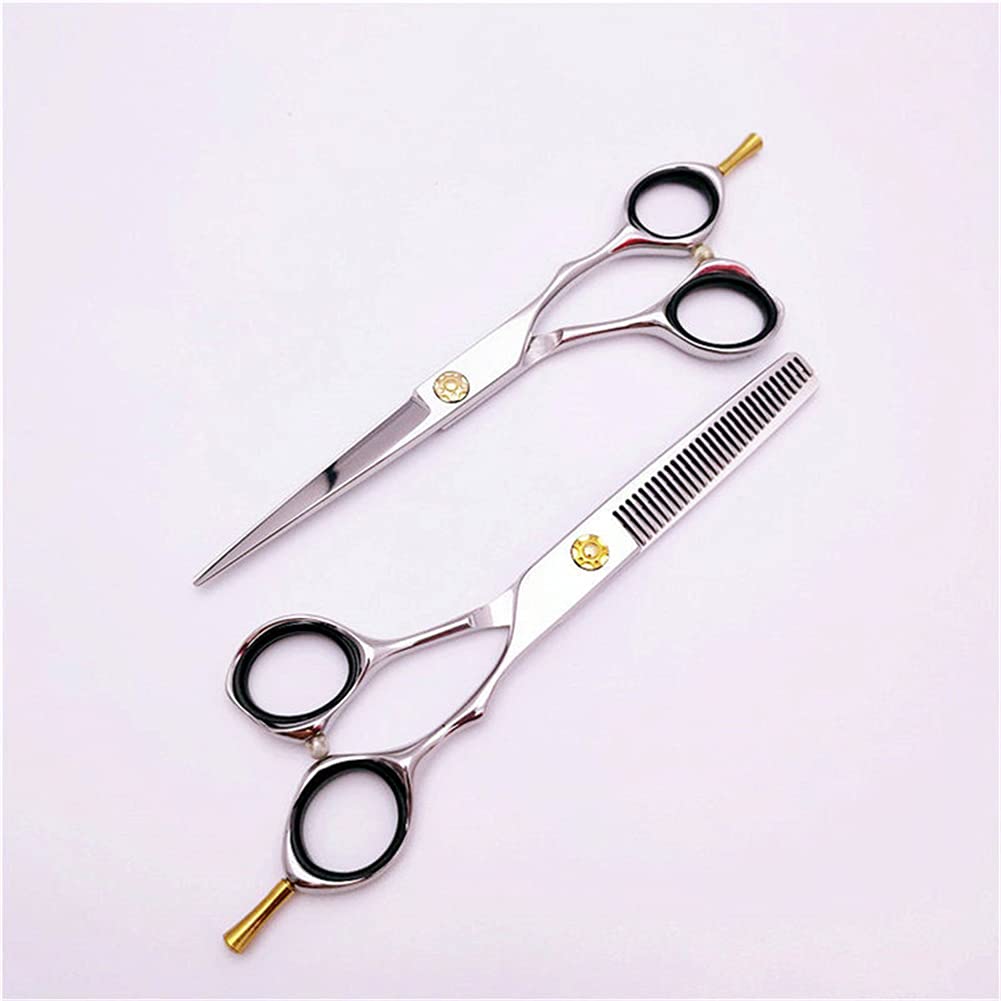 Haarschnittschere Set, 440C Edelstahl Haarschnittschere, Für Salon Friseur, Männer, Frauen, Leichte Und Scharfe, Japanische Edelstahl,6.0 Inch